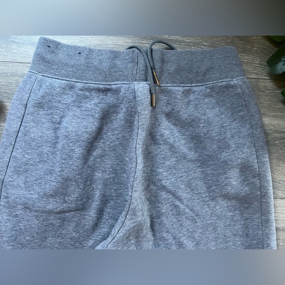 Rare! Nike rally jogger (xs) & zip hoodie (s) set Heathered grey & metallic gold - Picture 14 of 16